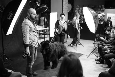 In the light of Hensel at Fotogora Moscow