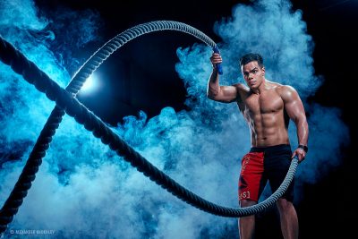 Shooting Athletes with Studio Light on Location © Alexander Khokhlov