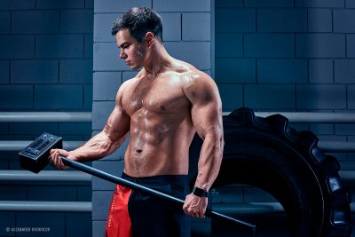 Shooting Athletes with Studio Light on Location © Alexander Khokhlov