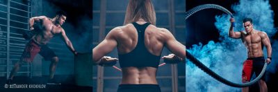 Shooting Athletes with Studio Light on Location © Alexander Khokhlov