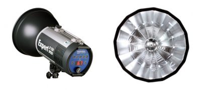 Hensel Expert D 250 Speed mit Grand Mini 85 + Deflektor