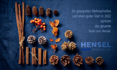 Hensel wünscht frohe Weihnachten!